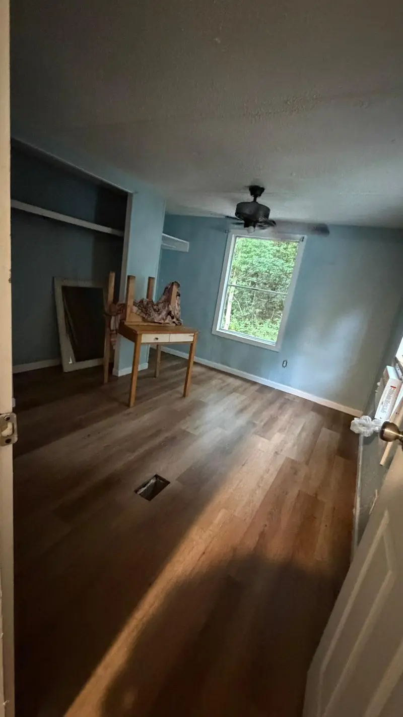 Empty, clean room ready for move-in